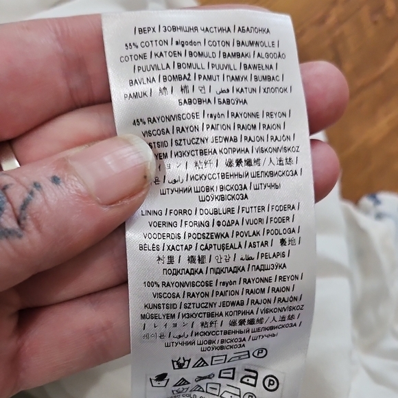 Guess Black and White Striped Mini Dress - Picture 3 of 5